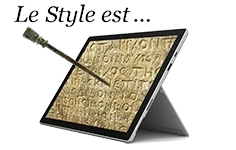 Le style est