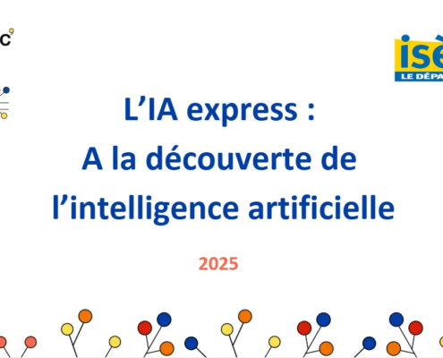 Decouverte de l'IA avec le departement de l'Isere