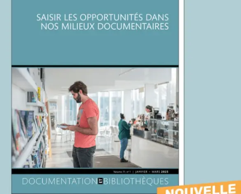 opportunite dans les milieux documentaires
