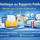 la bibliothèque des rapports publics